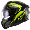 KASK LS2 FF808 STREAM II FURY BLACK H-V YEL-06