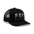 CZAPKA Z DASZKIEM FOX BLOCK MESH TRUCKER BLACK