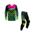 STRÓJ OFFROADOWY BLUZA I SPODNIE LEATT KIT MOTO 3.5 TIGER PINK XS