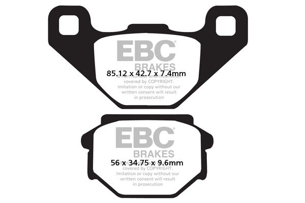 EBC Brakes Klocki hamulcowe EBC FA382 (kpl. na 1 tarcze)
