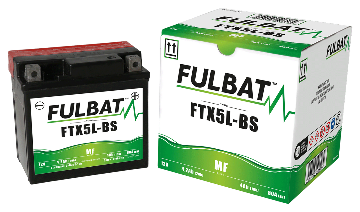 Akumulator FULBAT FUL MF - FTX5L-BS / YTX5L-BS (suchy, bezobsługowy, kwas w zestawie)