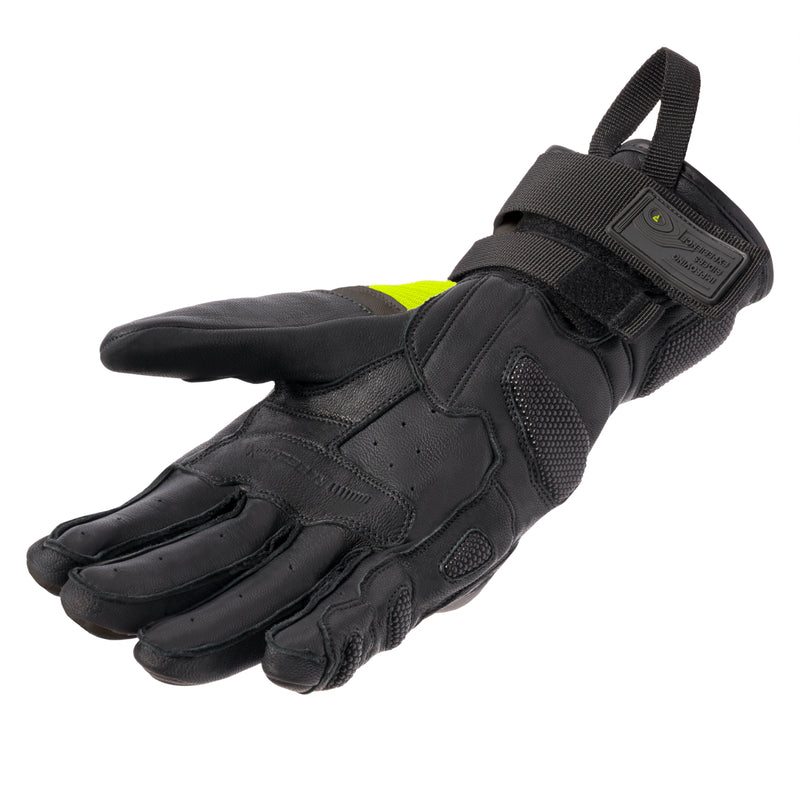 RĘKAWICE MOTOCYKLOWE REBELHORN RANGE BLACK ANTHRACITE FLUO YELLOW