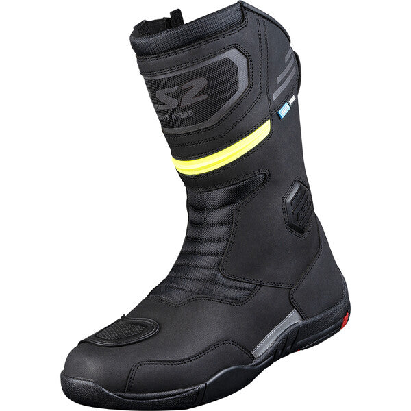 BUTY LS2 GOBY LADY WP BLACK H-V YELLOW