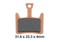 CFA620 - Klocki hamulcowe rowerowe (organiczne) EBC Brakes