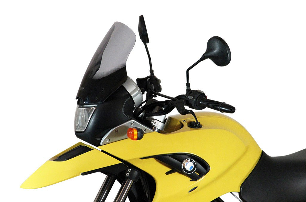 Szyba motocyklowa MRA BMW F 650 GS E650G 2004-2007, forma TM, przyciemniana