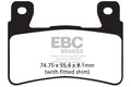 EBC Brakes Klocki hamulcowe EBC FA265HH wzmacniane (kpl. na 1 tarcze)