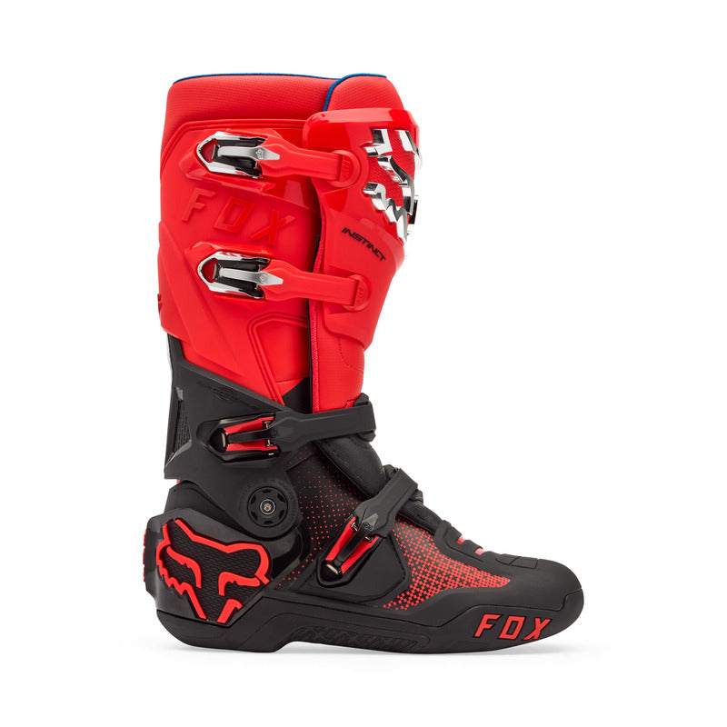 BUTY MOTOCYKLOWE FOX INSTINCT FLUO RED