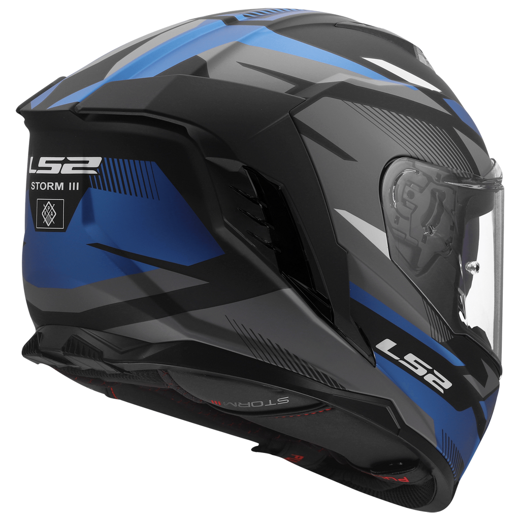 KASK LS2 FF818 STORM III KOMAI BLACK BLUE