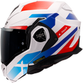 KASK LS2 FF901 ADVANT X NOVA WHITE BLUE RED