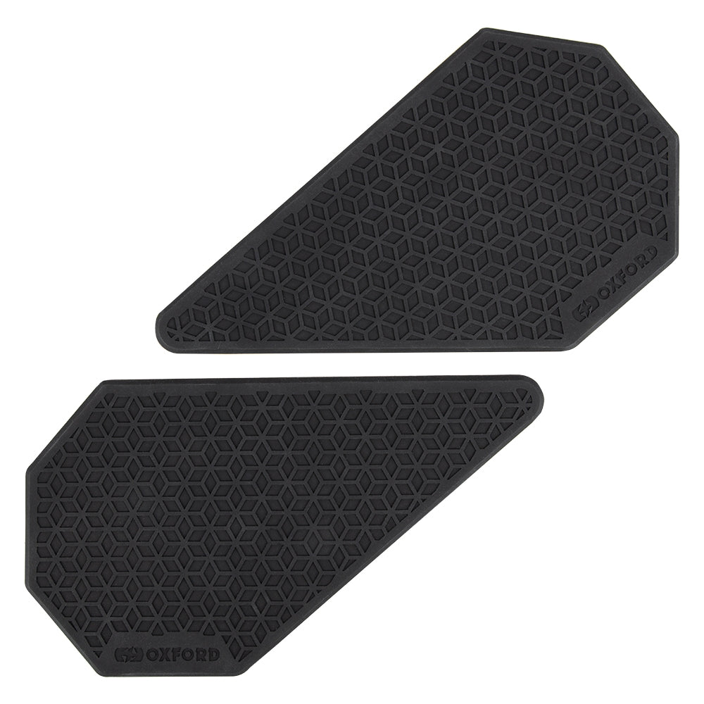 OXFORD TANKPAD GRIPPER ADV NAKLEJKA NA BOKI ZBIORNIKA KOLOR CZARNY (KOMPLET Z OX801) – zdjęcie 2