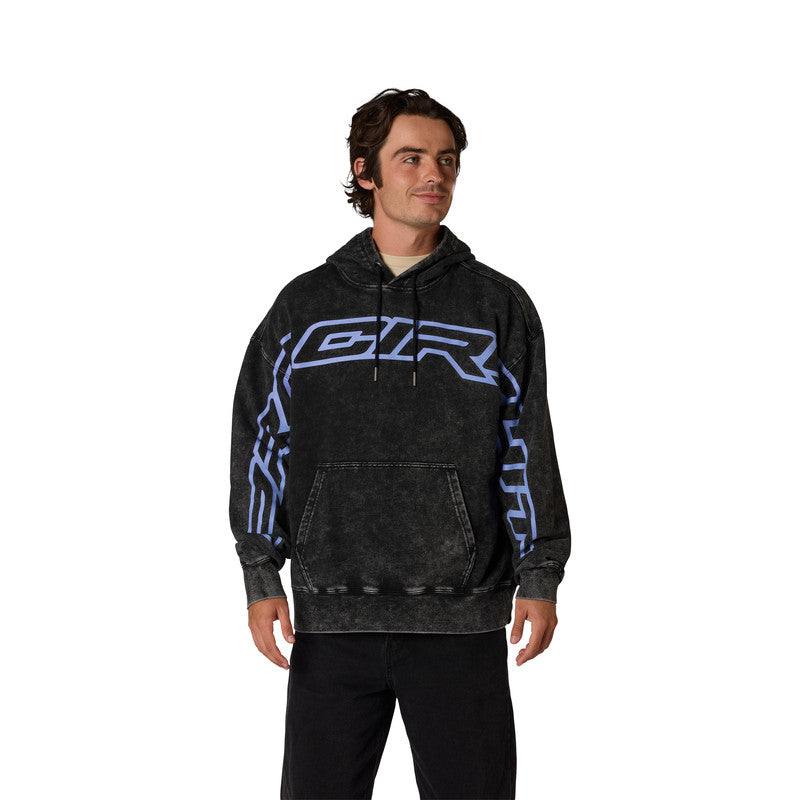 BLUZA Z KAPTUREM FOX PRO CIRCUIT FLEECE PO BLACK