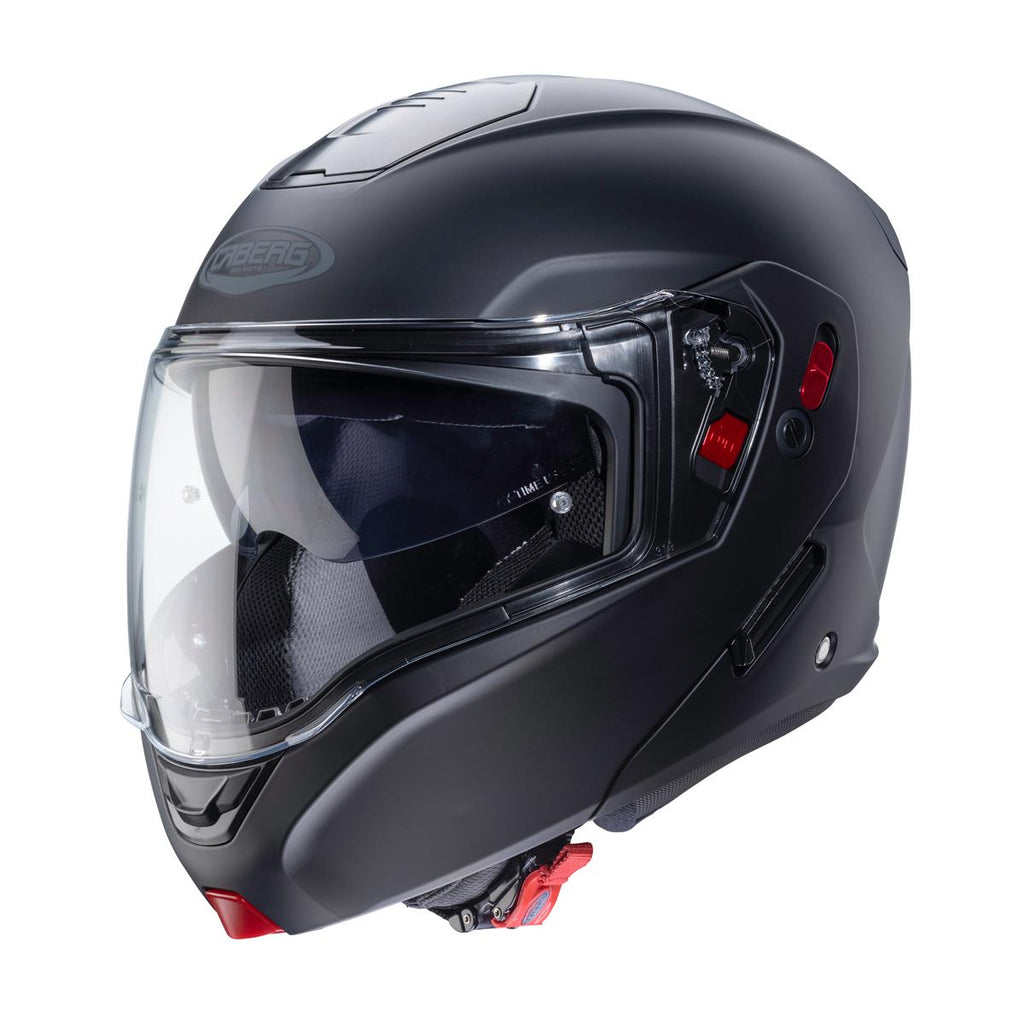 CABERG KASK SZCZĘKOWY FLIP-UP MODEL HORUS X SOLID KOLOR CZARNY MAT (PINLOCK W ZESTAWIE)