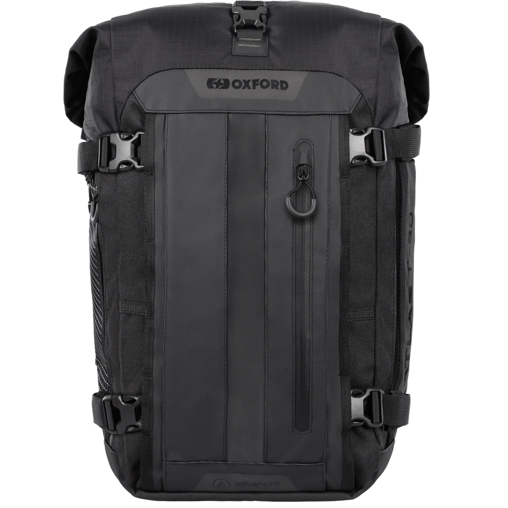 OXFORD TORBA NA TYLNE SIEDZENIE MOTOCYKLA ATLAS T-20 ADVANCED TOURPACK 20L KOLOR CZARNY – zdjęcie 2