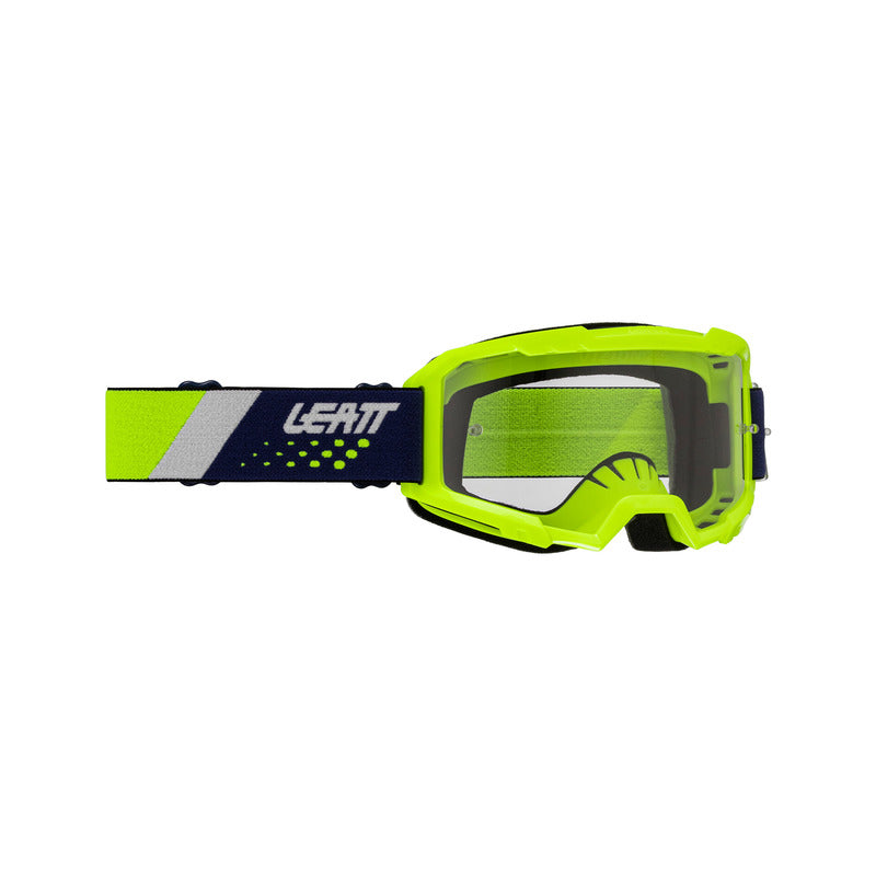 GOGLE LEATT VIZION 2.5 90 VLT LIME CLEAR OS