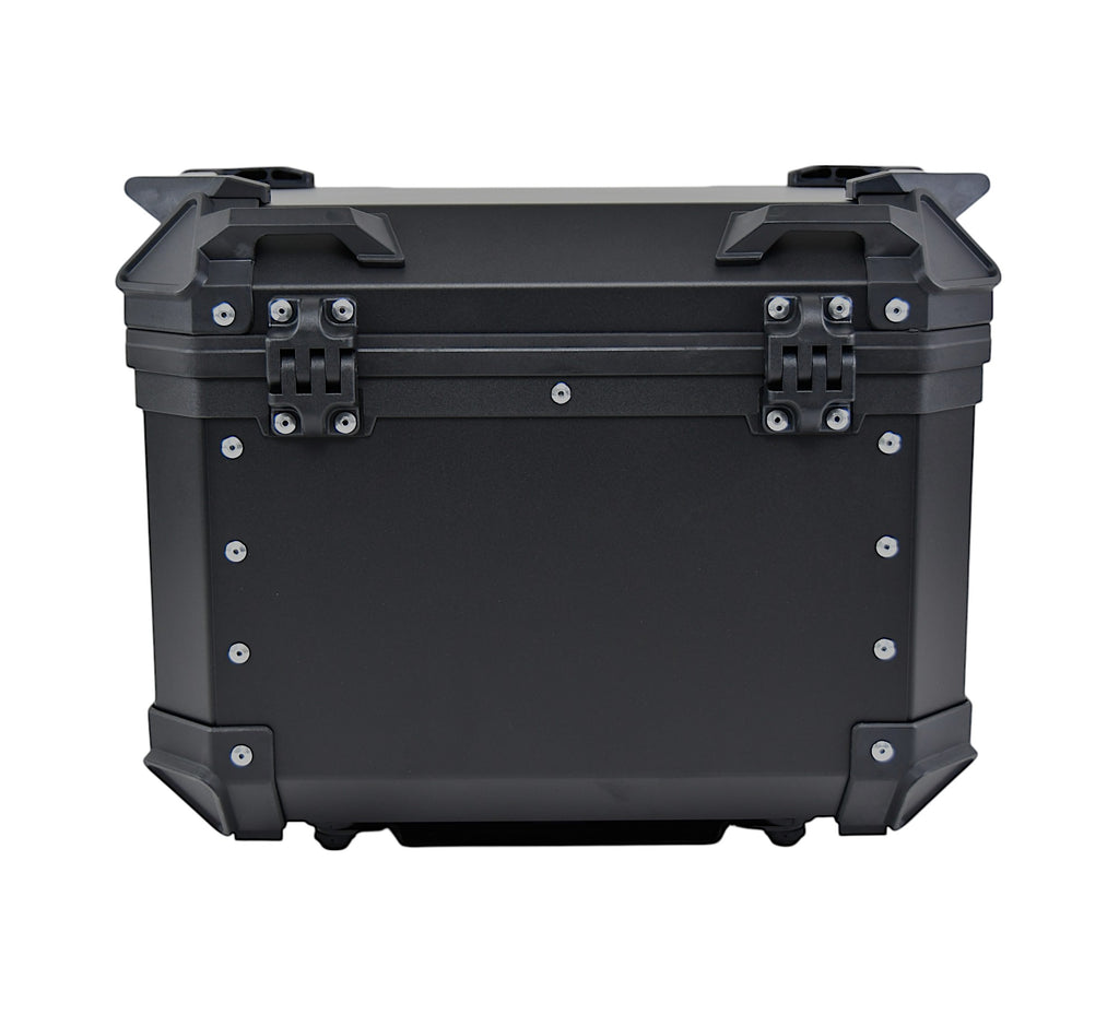 KUFER CENTRALNY ALUMINIOWY COOCASE 45L CZARNY – zdjęcie 3