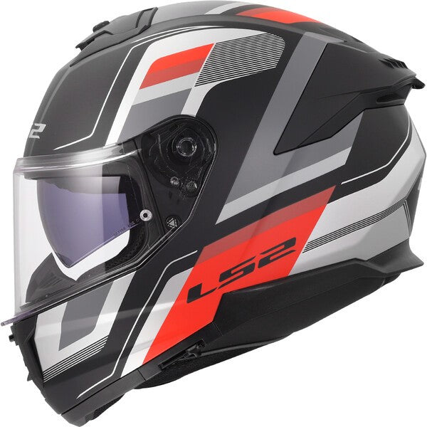 KASK LS2 FF808 STREAM II VINTAGE BL.GREY RED