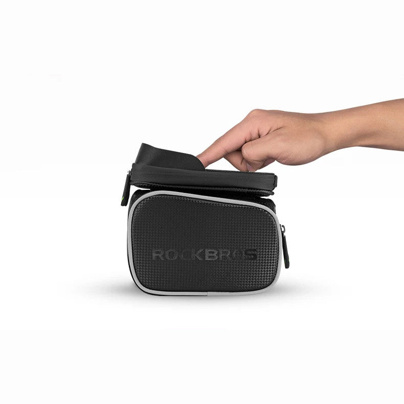 Sakwa, torba rowerowa na ramę z pokrowcem na telefon 6,2" Rockbros 009-42