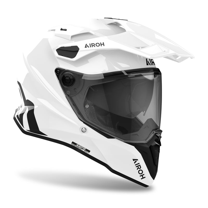 KASK MOTOCYKLOWY AIROH COMMANDER 2 COLOR WHITE GLOSS