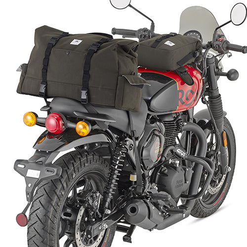 KAPPA TORBA NA SIEDZENIE, BAGAŻNIK LUB RAMIĘ 26L (WYS. 29 X SZER. 48 X GŁ. 19CM) KOLOR OLIWKOWY CIEMNY (CAFE RACER RAMBLER) – zdjęcie 5