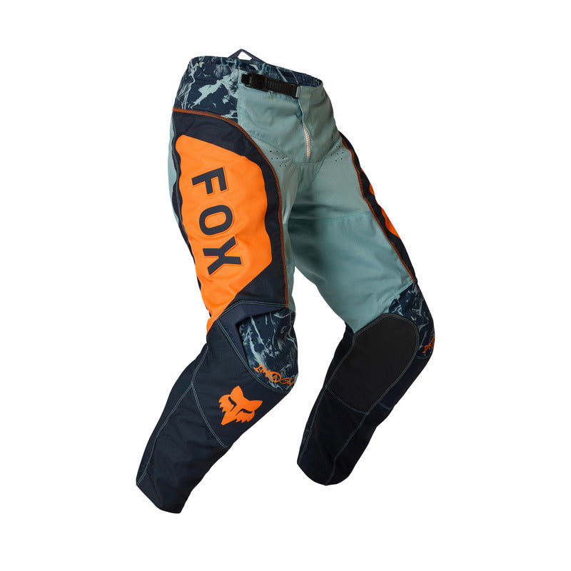 SPODNIE MOTOCYKLOWE FOX 180 IMAGE PRINT ARCTIC BLUE