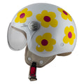 KASK MOTOCYKLOWY NZI PASARELA MARGARITAS NARANJA Y ROSA XS