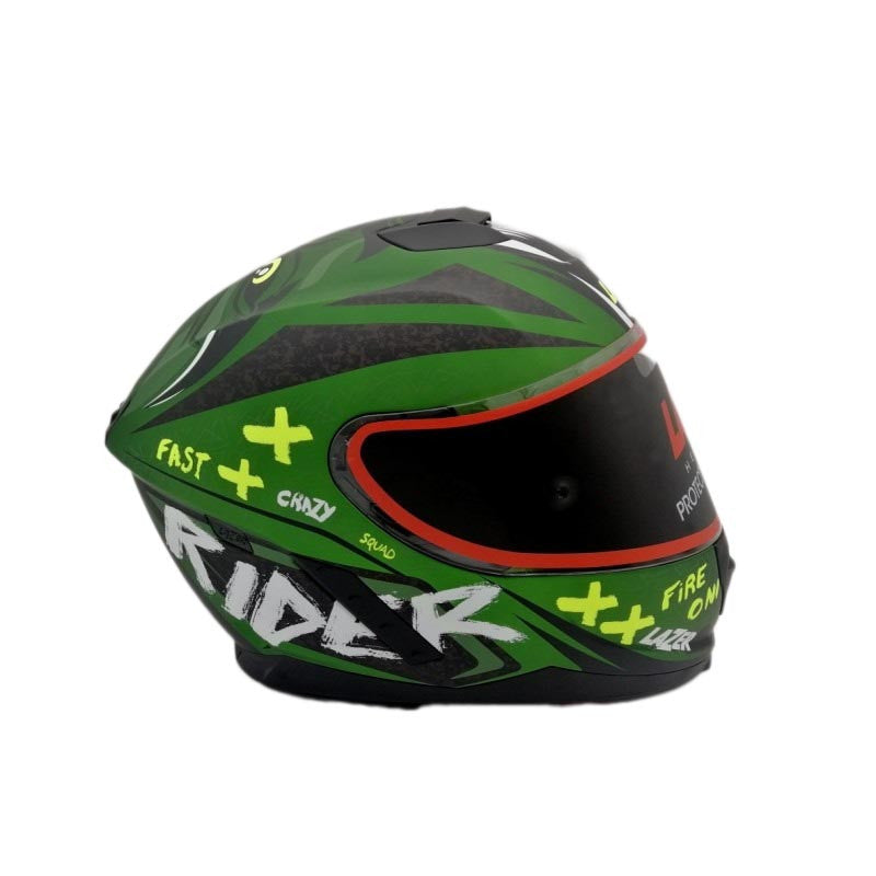 Kask Motocyklowy LAZER RAFALE Oni Zielony (kol. Zielony - Czarny)