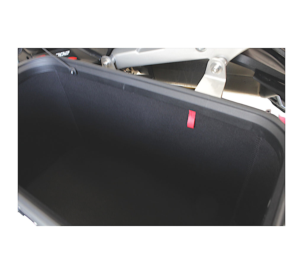 ZESTAW 3 KUFRÓW ALUMINIOWYCH (30L ASYMETRYCZNY + 36L + 45L) COOCASE SREBRNY Z TORBĄ WEWNĘTRZNĄ – zdjęcie 7