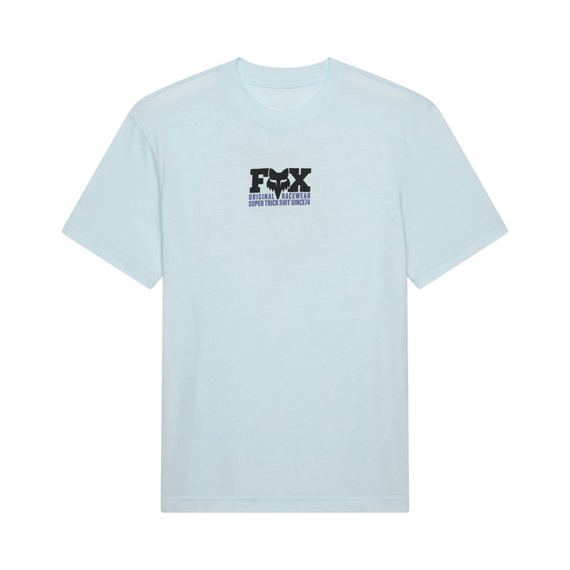 T-SHIRT DAMSKI FOX ROOTED ICE BLUE