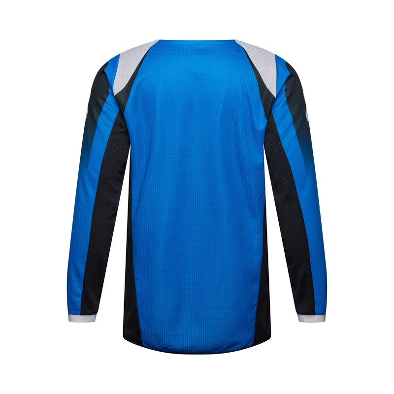 BLUZA MOTOCYKLOWA JUNIOR FOX 180 FRAME BLUE