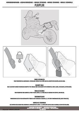 KAPPA STELAŻ KUFRÓW BOCZNYCH SZYBKIEGO MONTAŻU MONOKEY SUZUKI DL 1000 V-STROM '14-'19 - RÓWNIEŻ POD KUFRY MONOKEY KMS K'MISSION ALU – zdjęcie 2
