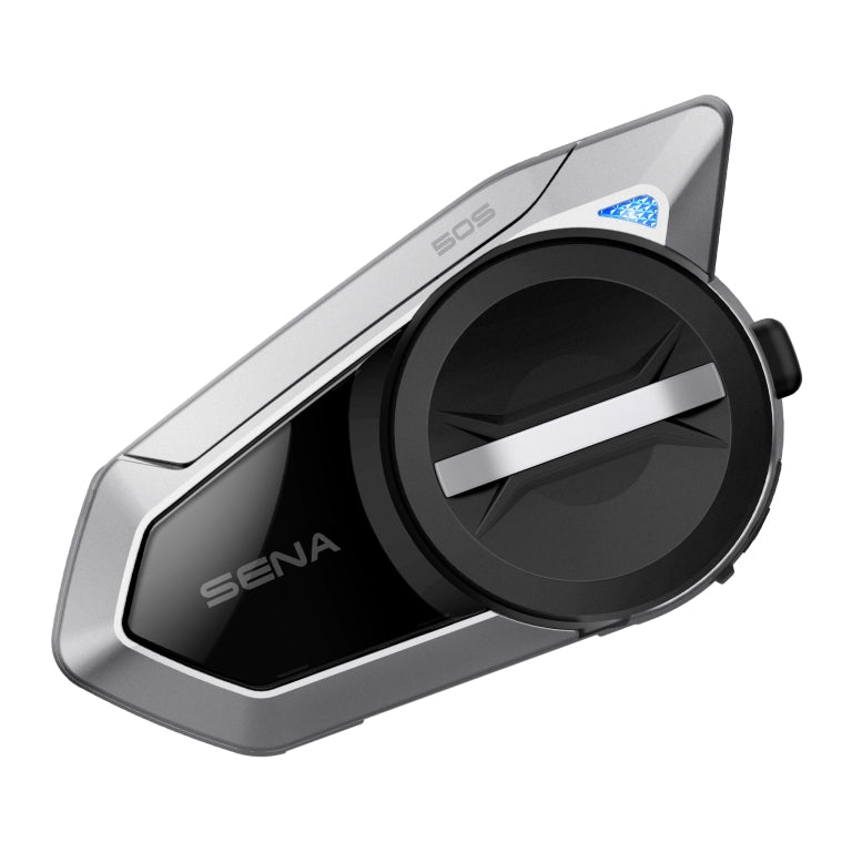 SENA INTERKOM MOTOCYKLOWY 50S QUANTUM MESH 2.0 BLUETOOTH 5.0 DO 2000M Z RADIEM FM ORAZ SYSTEMEM AUDIO HARMAN KARDON ( 2 ZESTAWY ) (EL) – zdjęcie 4