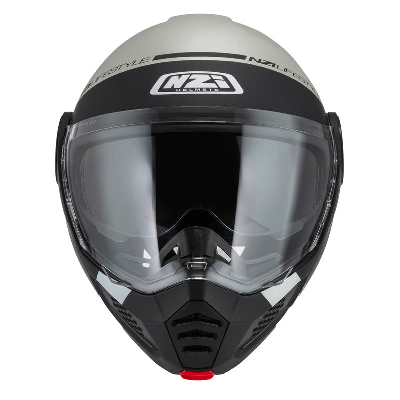 KASK MOTOCYKLOWY NZI MINIMOD DUO INVOLT GREYBLACK GREY MATT XS