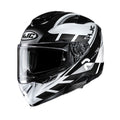 KASK MOTOCYKLOWY HJC RPHA72 VALUE BLACK WHITE
