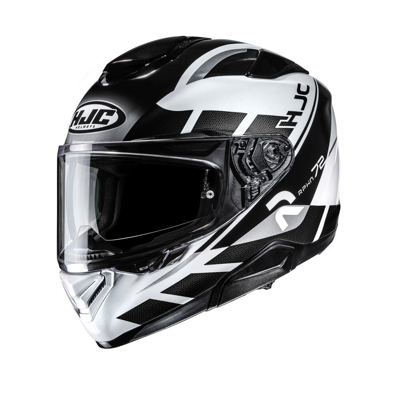 KASK MOTOCYKLOWY HJC RPHA72 VALUE BLACK WHITE