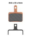 CFA327R - Klocki hamulcowe rowerowe (organiczne wyczynowe) EBC Brakes
