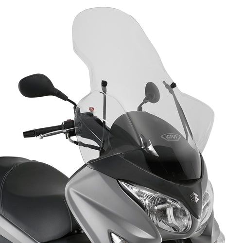 GIVI SZYBA PRZEŹROCZYSTA SUZUKI BURGMAN 125-200 K7-K8-K9-L0-L1-L2-L3 (06 > 13)