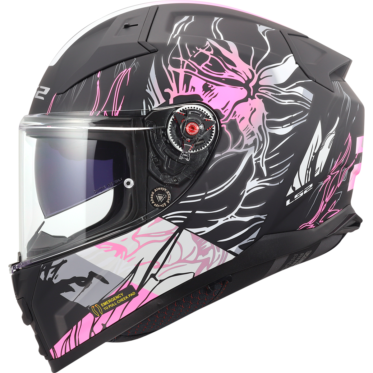 KASK LS2 FF811 VECTOR II DARFLO BLACK PINK