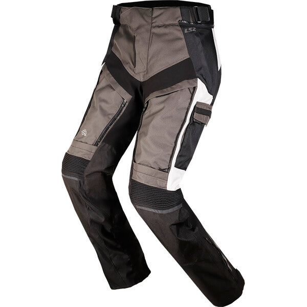 SPODNIE LS2 NORWAY MAN BLACK GREY