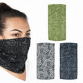 OXFORD KOŁNIERZ WIELOFUNKCYJNY WIATROODPORNY COMFY PAISLEY 3 SZTUKI W OPAKOWANIU KOLOR SZARY/ZIELONY/CZARNY