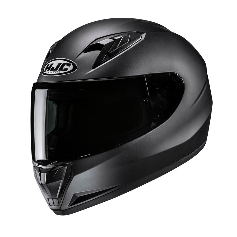 KASK MOTOCYKLOWY JUNIOR HJC Y10 SOLID SEMI FLAT BLACK