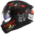KASK LS2 FF808 STREAM II ANGRY MONKEY B.RED-06