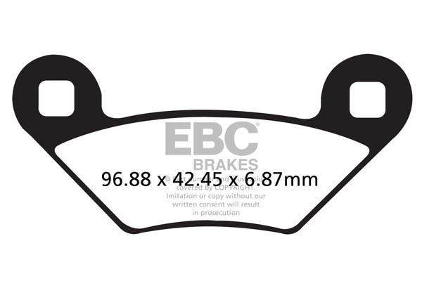 EBC Brakes Klocki hamulcowe EBC FA475R (kpl. na 1 tarcze)