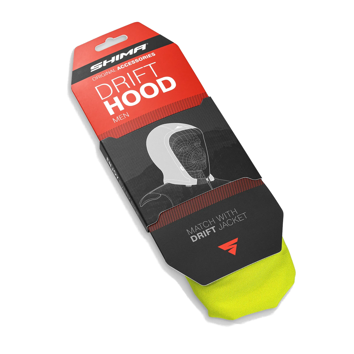 SHIMA DRIFT MEN HOOD FLUO