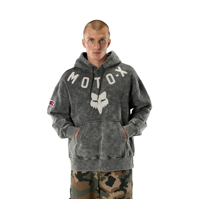 BLUZA Z KAPTUREM FOX MOTO-X HEAVYWEIGHT FLEECE PO DARK SHADOW