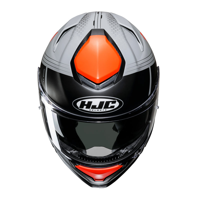 KASK MOTOCYKLOWY HJC RPHA71 FREPE BLACK SILVER