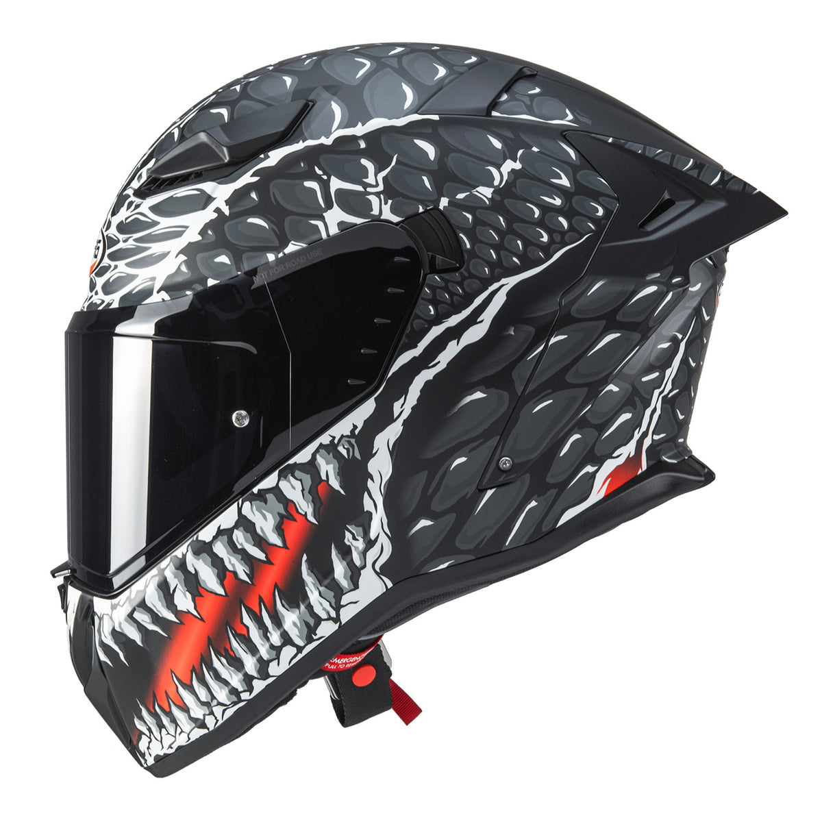 CABERG KASK INTEGRALNY Z BLENDĄ MODEL DRIFT EVO II CROK KOLOR CZARNY/BIAŁY/CZERWONY MAT (PINLOCK W ZESTAWIE) – zdjęcie 2