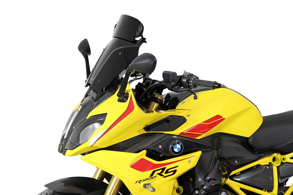 Szyba motocyklowa MRA BMW R 1200 RS R12WR 2015-, forma MXC, przyciemniana