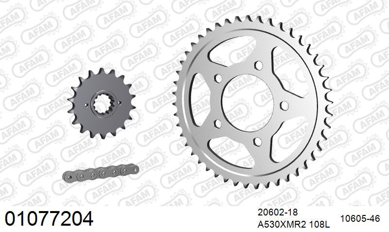Zestaw napędowy AFAM do HONDA CB 750 F Z,A,B,C,D,E