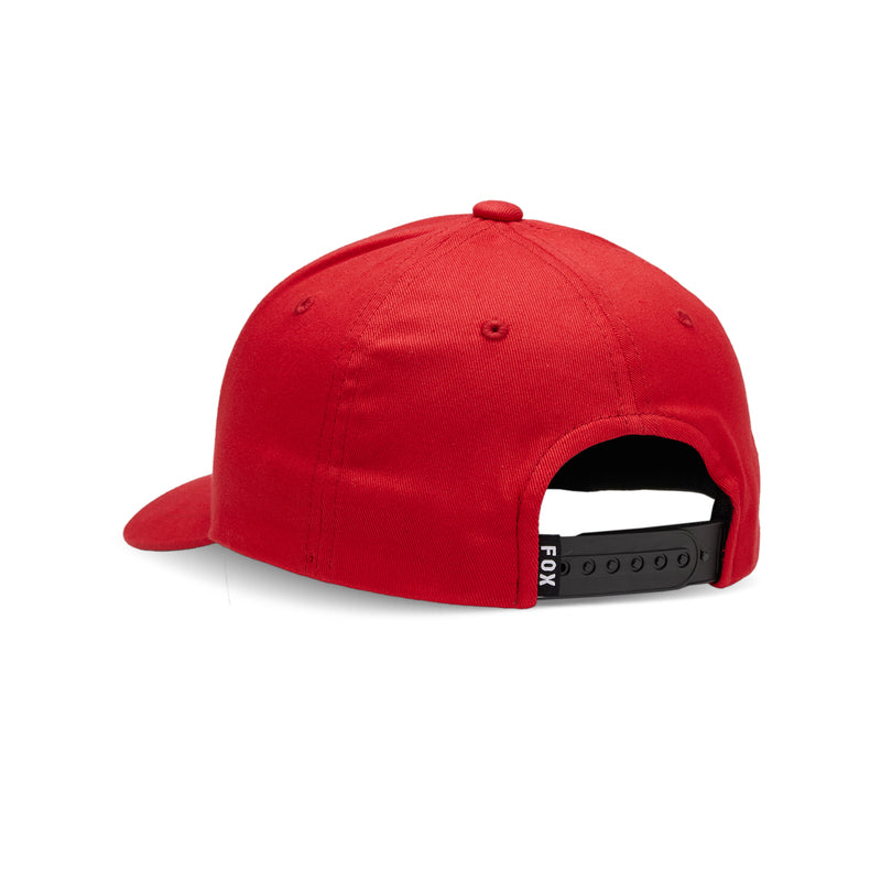 CZAPKA Z DASZKIEM JUNIOR FOX LEGACY 110 SB FLAME RED YOS