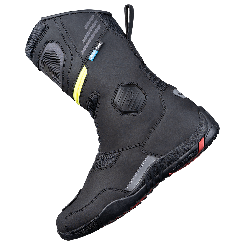 BUTY LS2 GOBY MAN WP BLACK H-V YELLOW